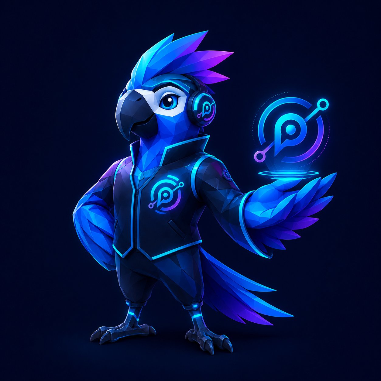 PolyCopy mascot